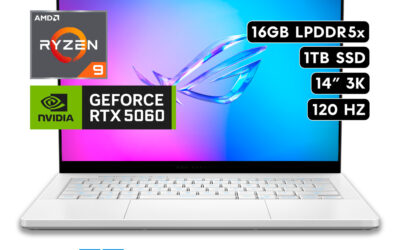 ASUS ROG ZEPHYRUS G14 GA403UM (2025) |  AMD Ryzen 9 270 RAM 16GB 1TB SSD NVIDIA RTX 5060 8GB 14" 3K 120Hz OLED W11