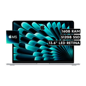 MacBook Air 2026 | Chip M5 RAM 16GB 512GB SSD 13.6″ RETINA SILVER
