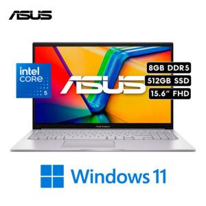 ASUS VIVOBOOK 15 X1504VA | INTEL CORE 5 120U RAM 8GB 512GB SSD 15.6” FHD W11
