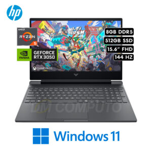 HP VICTUS GAMING 15-FB3032LA | AMD RYZEN 5 7535HS RAM 8GB 512GB SSD RTX 3050 6GB 15.6″ FHD 144Hz W11