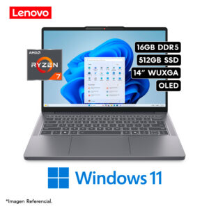 LENOVO IDEAPAD SLIM 3 14ARP10 | AMD RYZEN 7 7735HS RAM 16GB 512GB SSD 14" WUXGA OLED W11